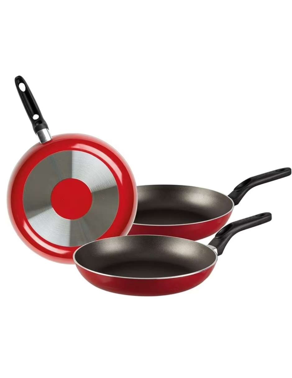 Set de sartenes Ekco de Aluminio 3 piezas