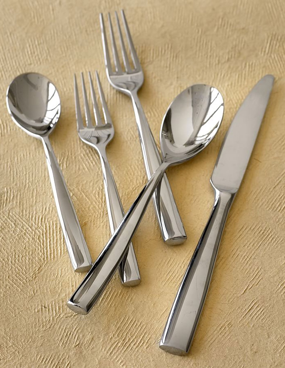 Set cubiertos collins de acero inoxidable 5 piezas