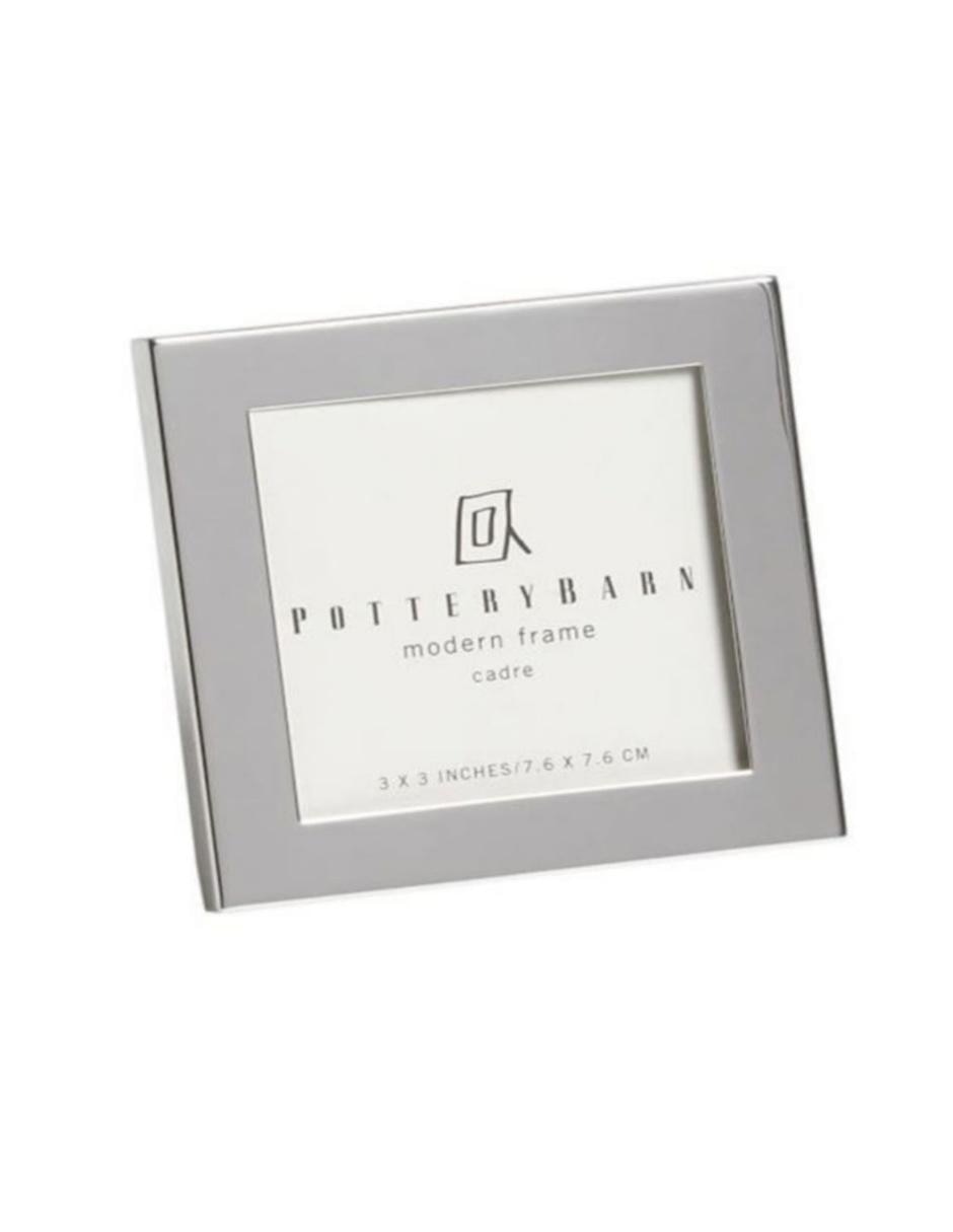 Portarretrato Modern Silver para 1 foto