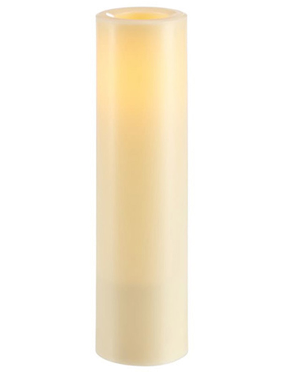 Vela sin flama grand plastic 10