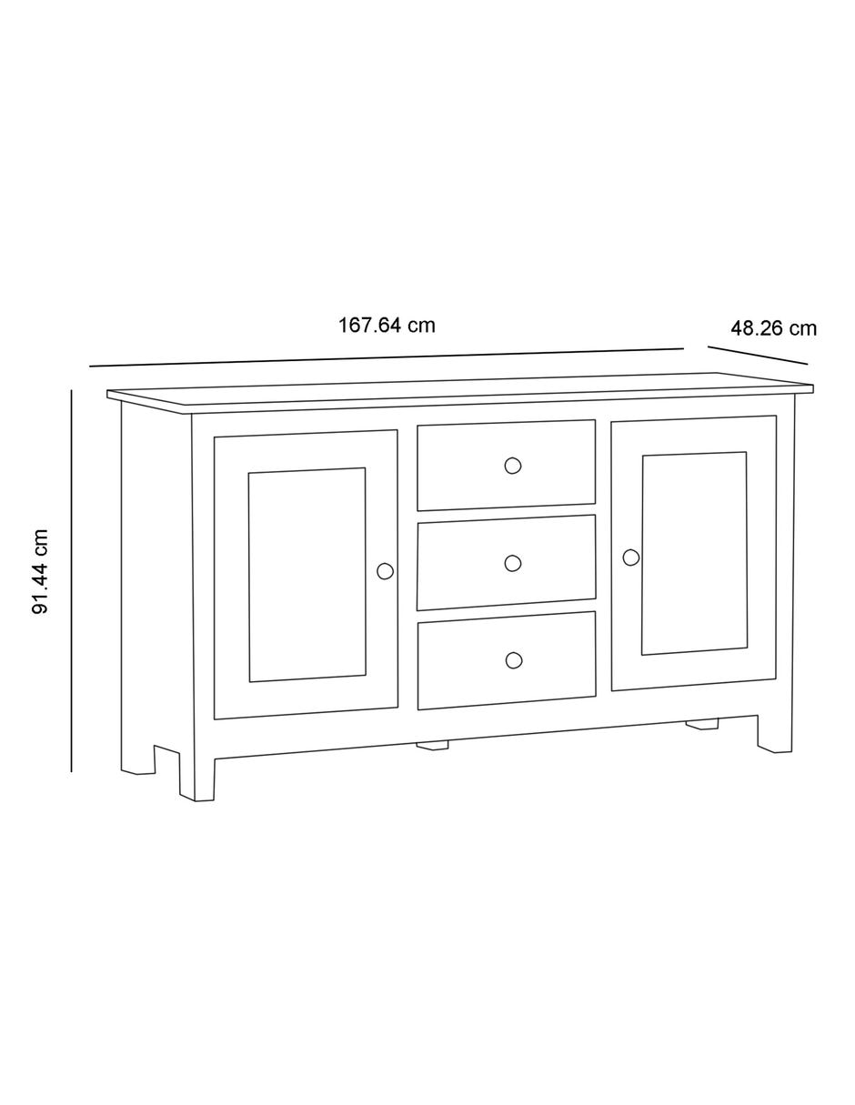 Buffet benchwright de madera 10