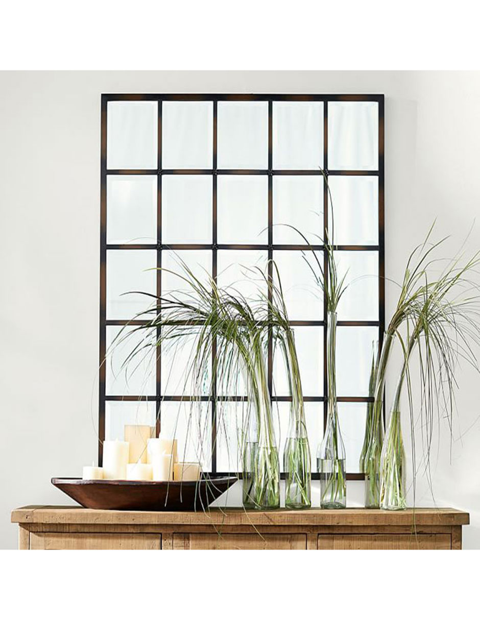 Espejo rectangular Eagan Bronze Finish