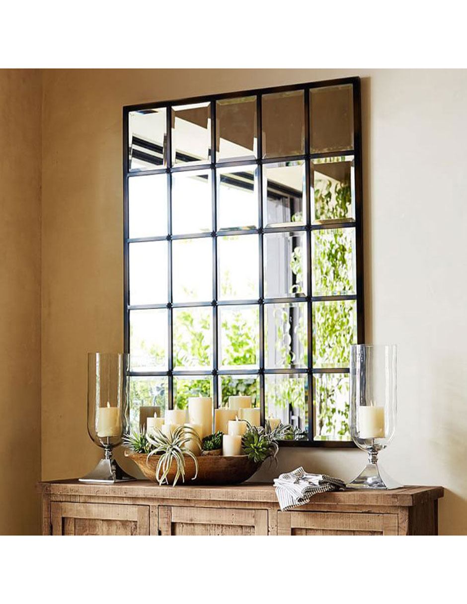 Espejo rectangular Eagan Bronze Finish