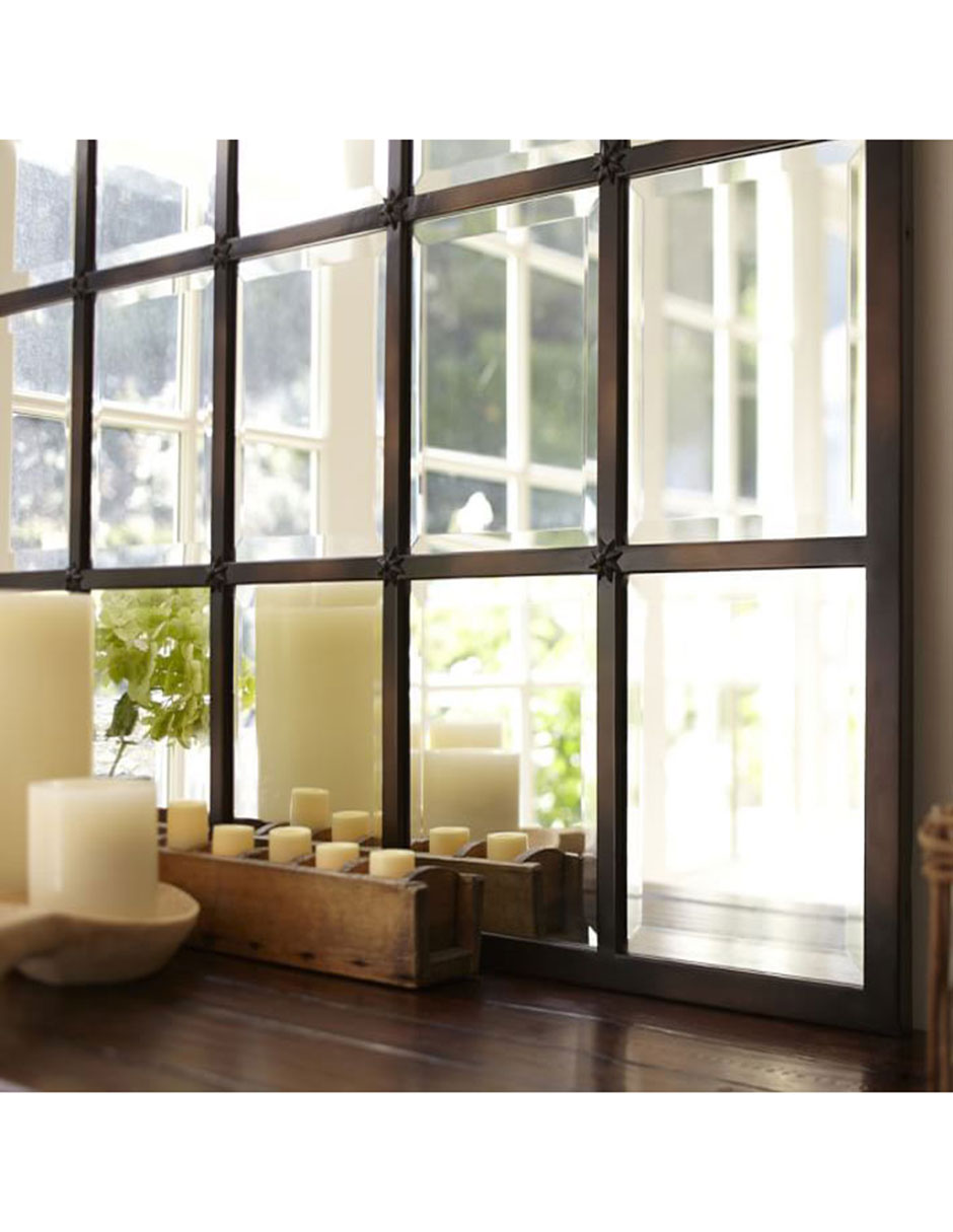 Espejo rectangular Eagan Bronze Finish