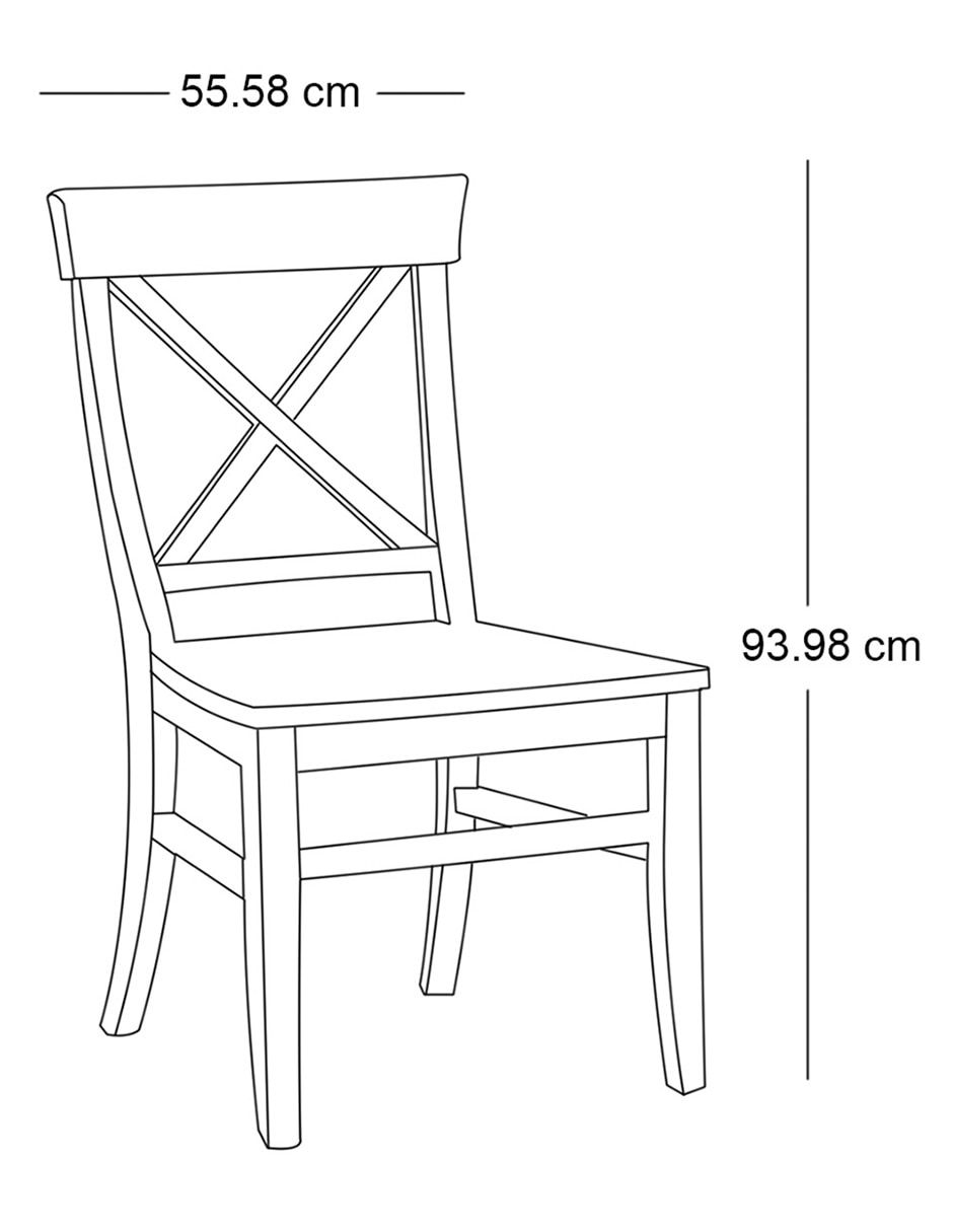 Silla Aaron de madera 8