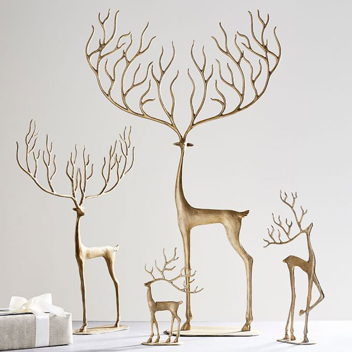 Accesorio decorativo brass sculpted 3
