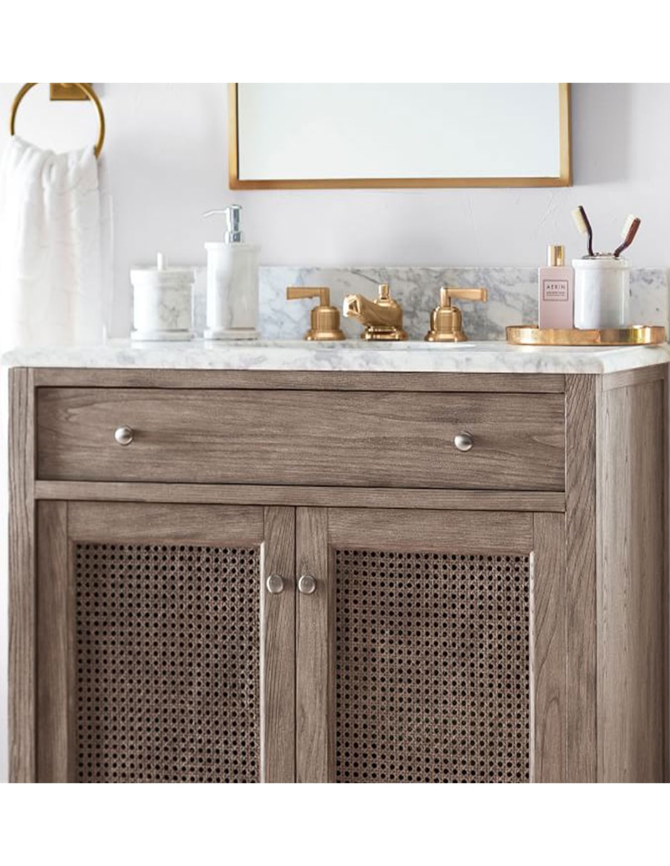 Frasco decorativo monique lhuillier marble de mármol 7