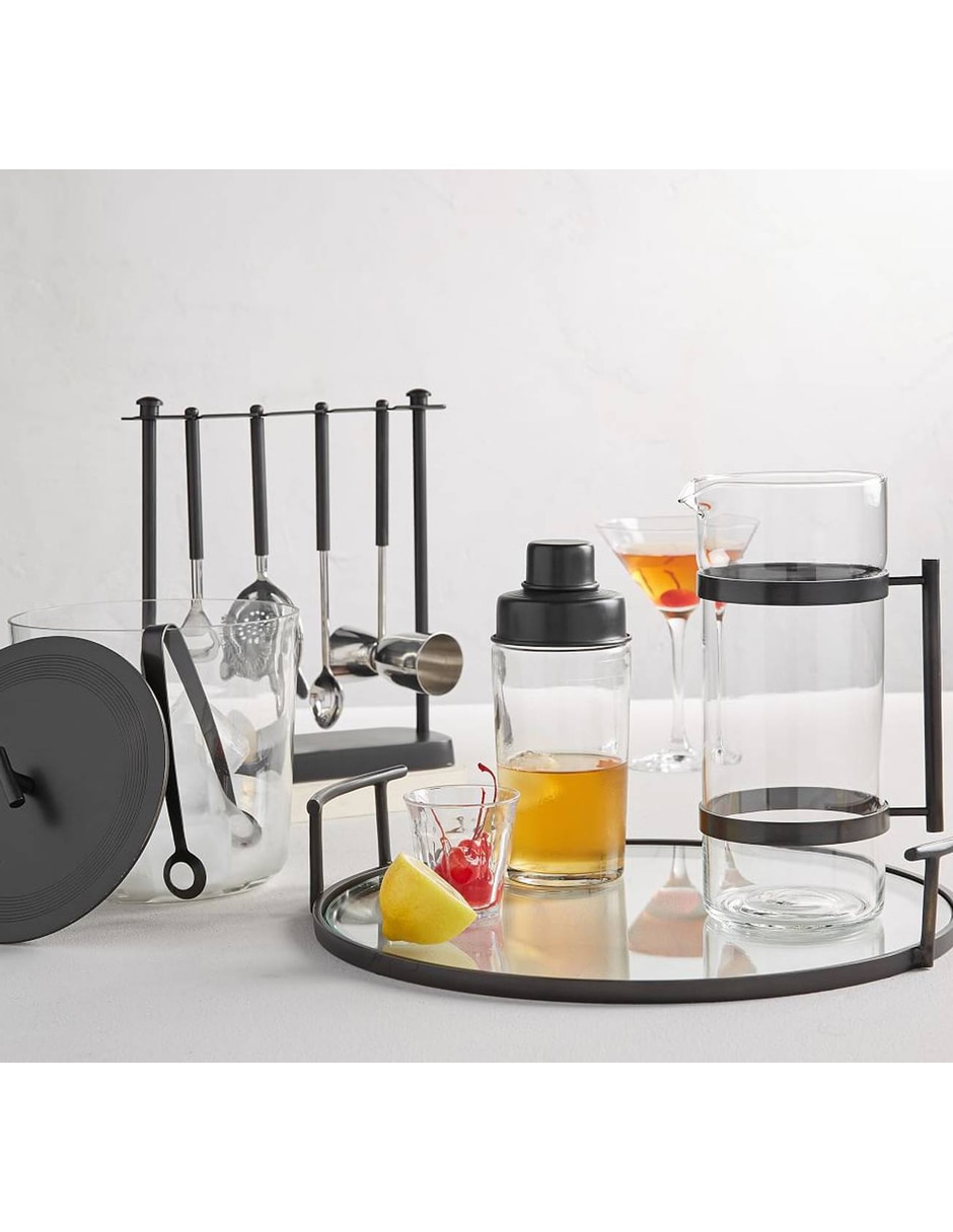 Set bar Bleecker de acero inoxidable 3