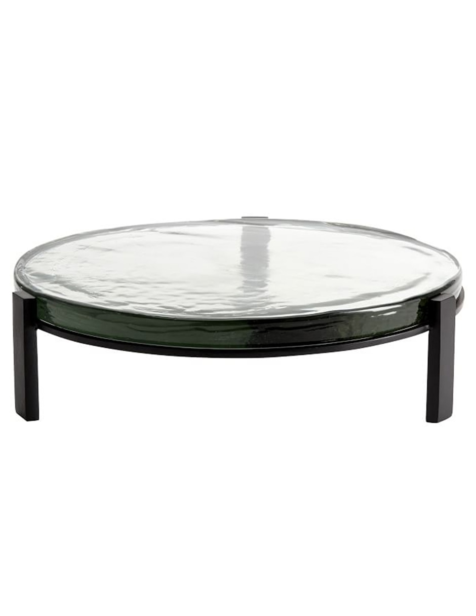 Pedestal de repostería Slab Glass