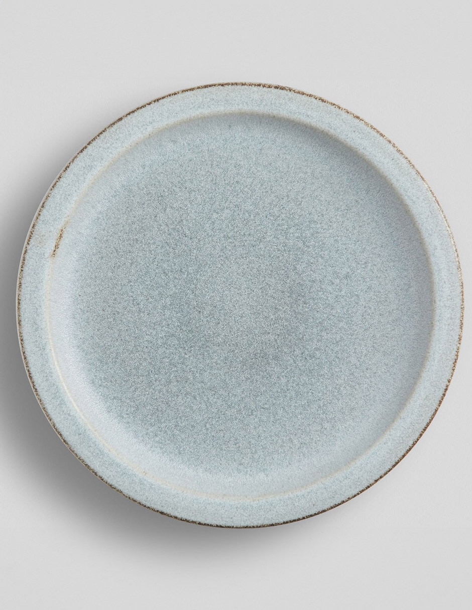 Plato trinche Mendocino de cerámica