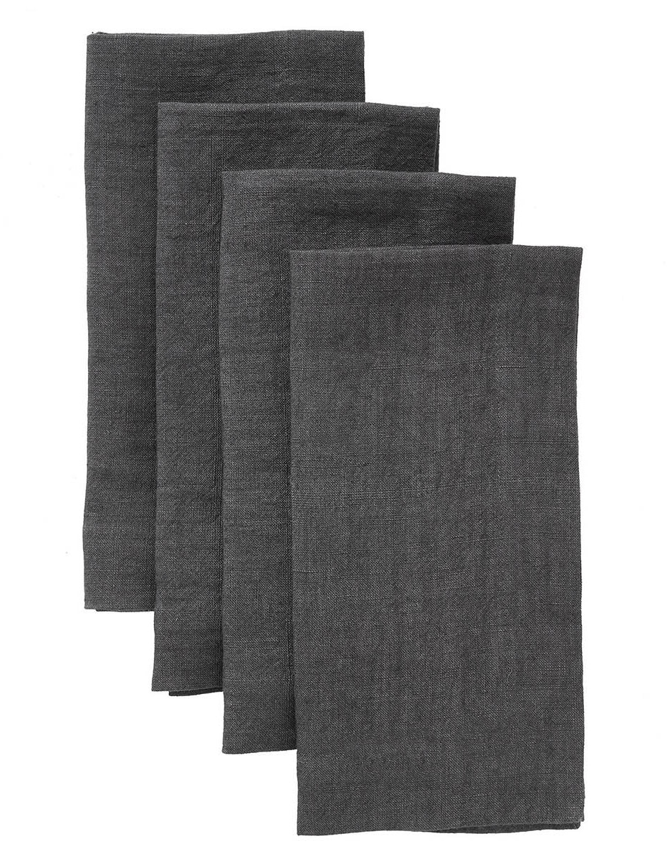 Set servilleta Mason de lino 4 piezas