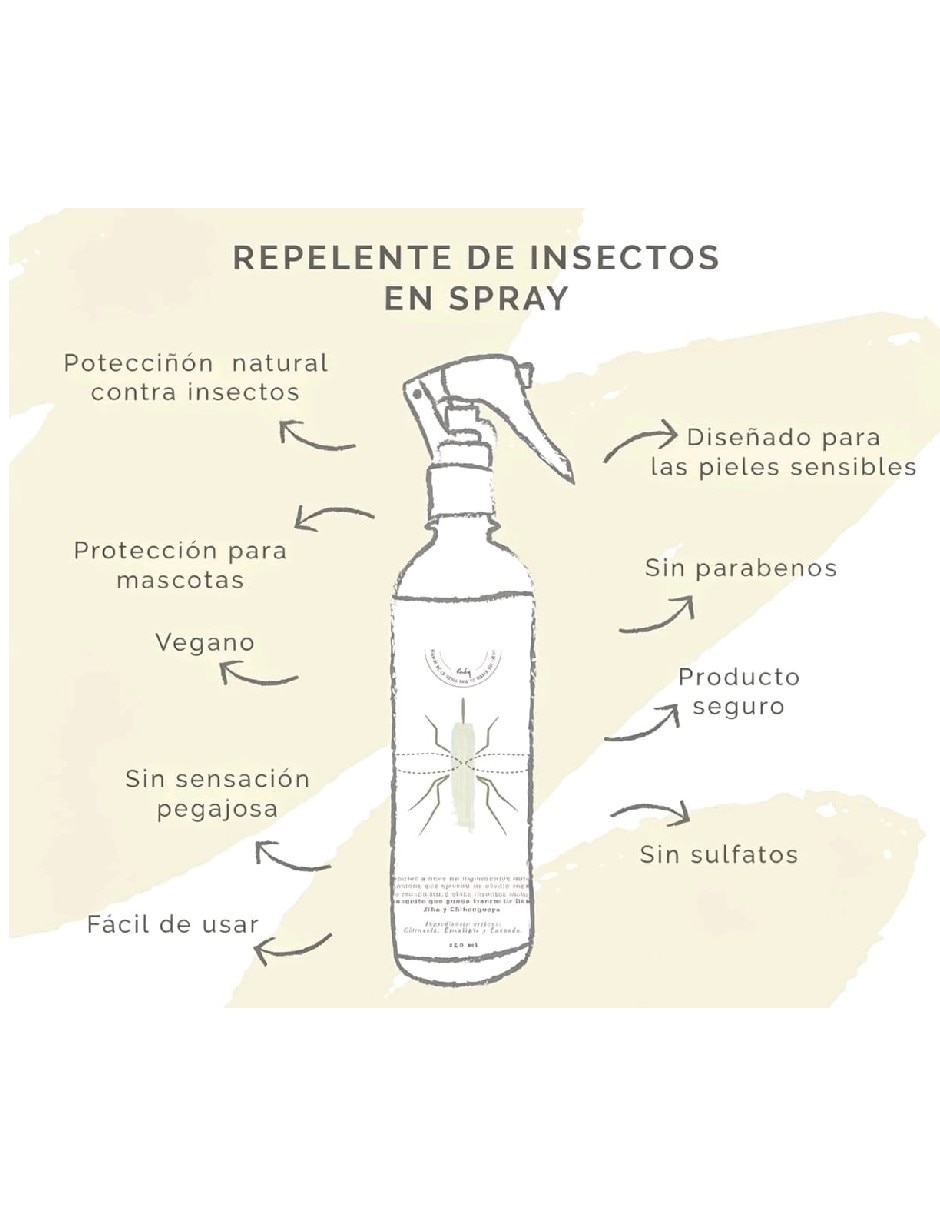 Repelente insecto Genérica para todas las edades