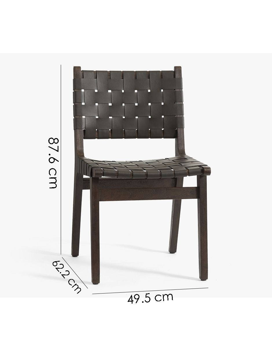 Silla Fenton de piel Silla Fenton de piel