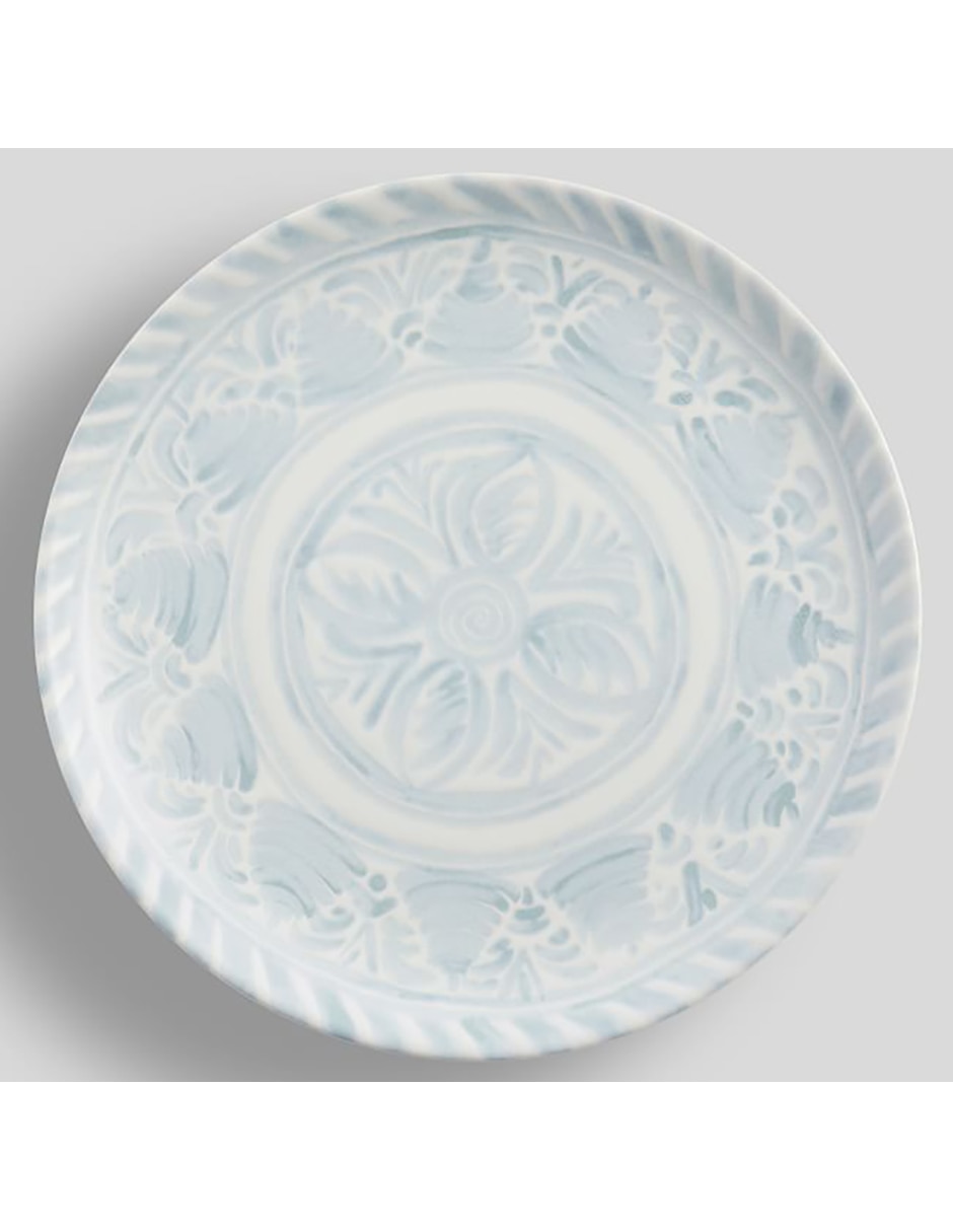 Plato Chambray Tile de gres 4 piezas