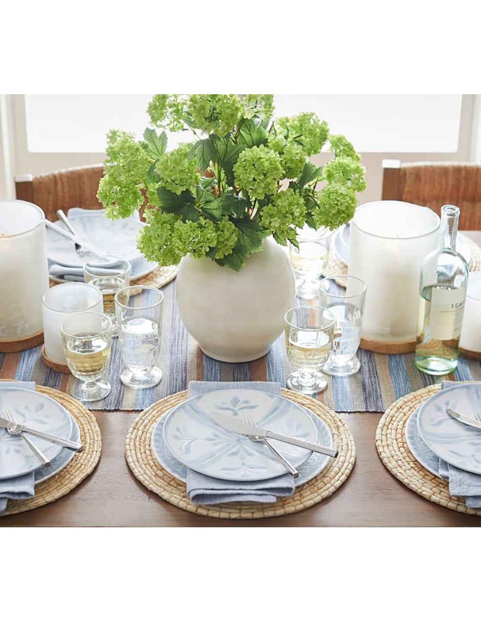 Plato Chambray Tile de gres 4 piezas