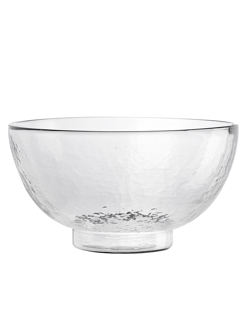 Bowl Hammered de vidrio