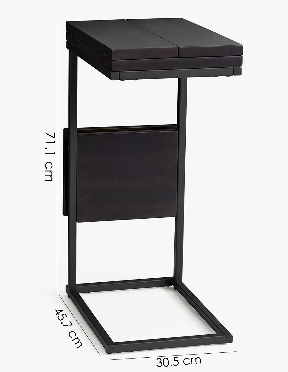 Mesa lateral extensible armable Allen 9