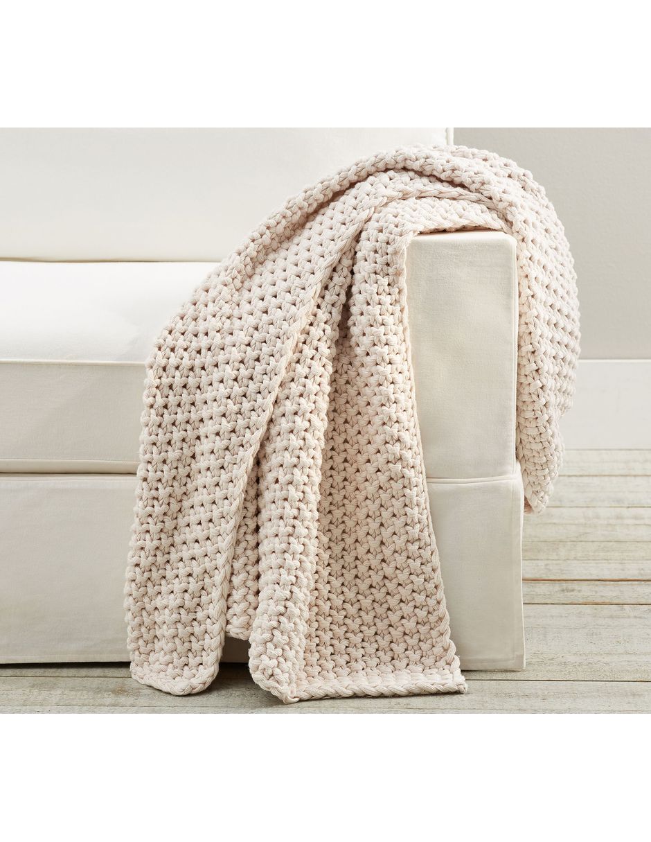 Frazada de tejido semilla Bayside Chunky 1