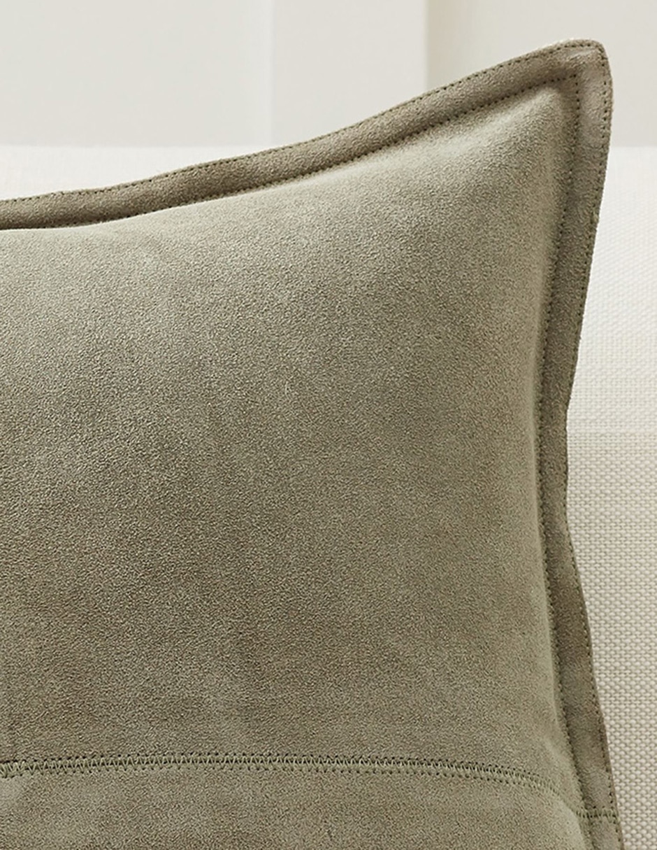 Funda cojín Pieced Suede