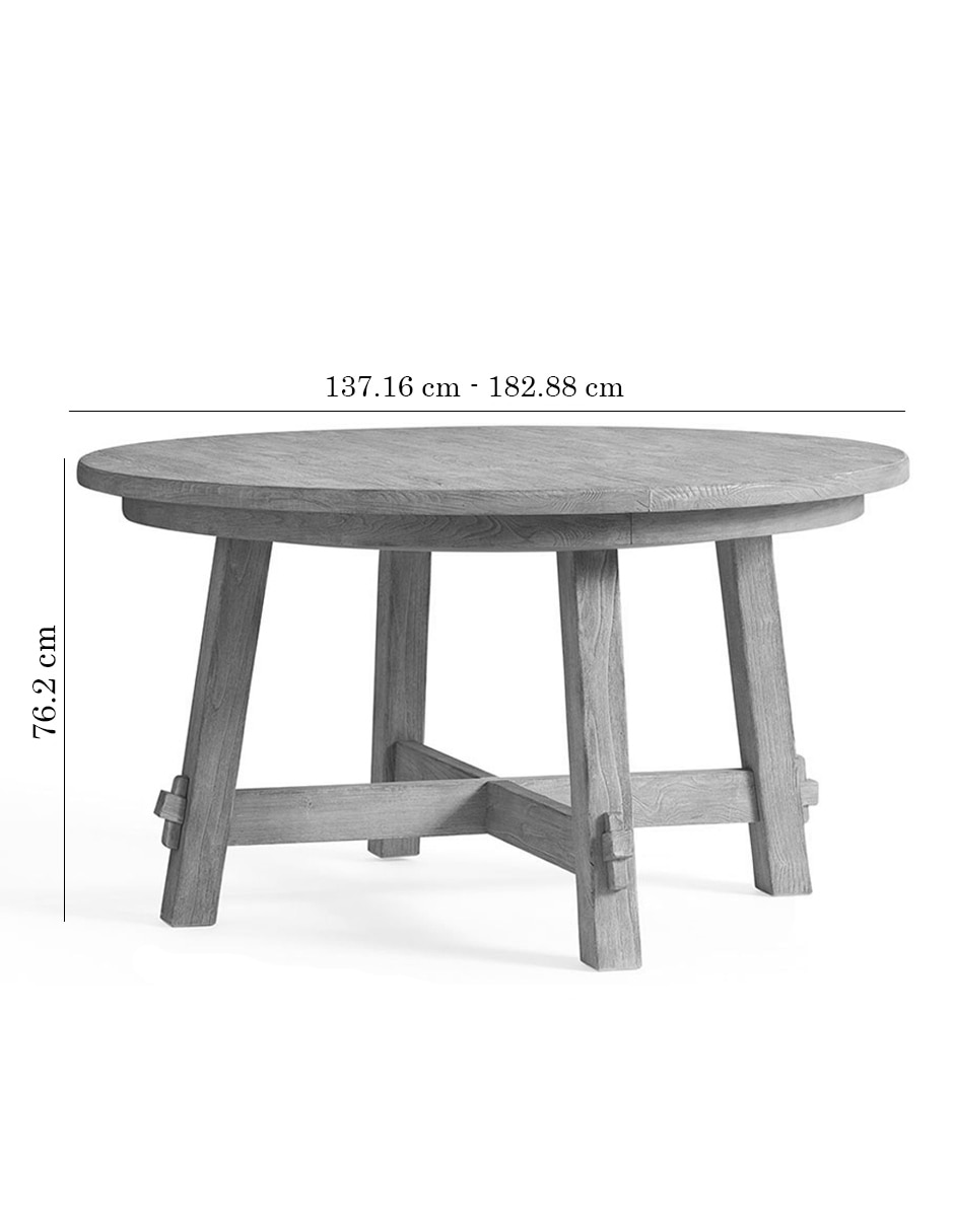 Mesa extensible armable Toscana 8