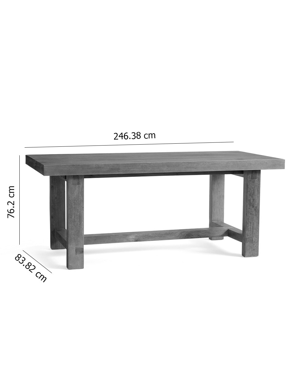 Mesa Reed de madera 7