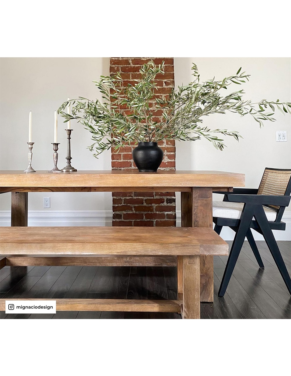 Mesa Reed de madera 4