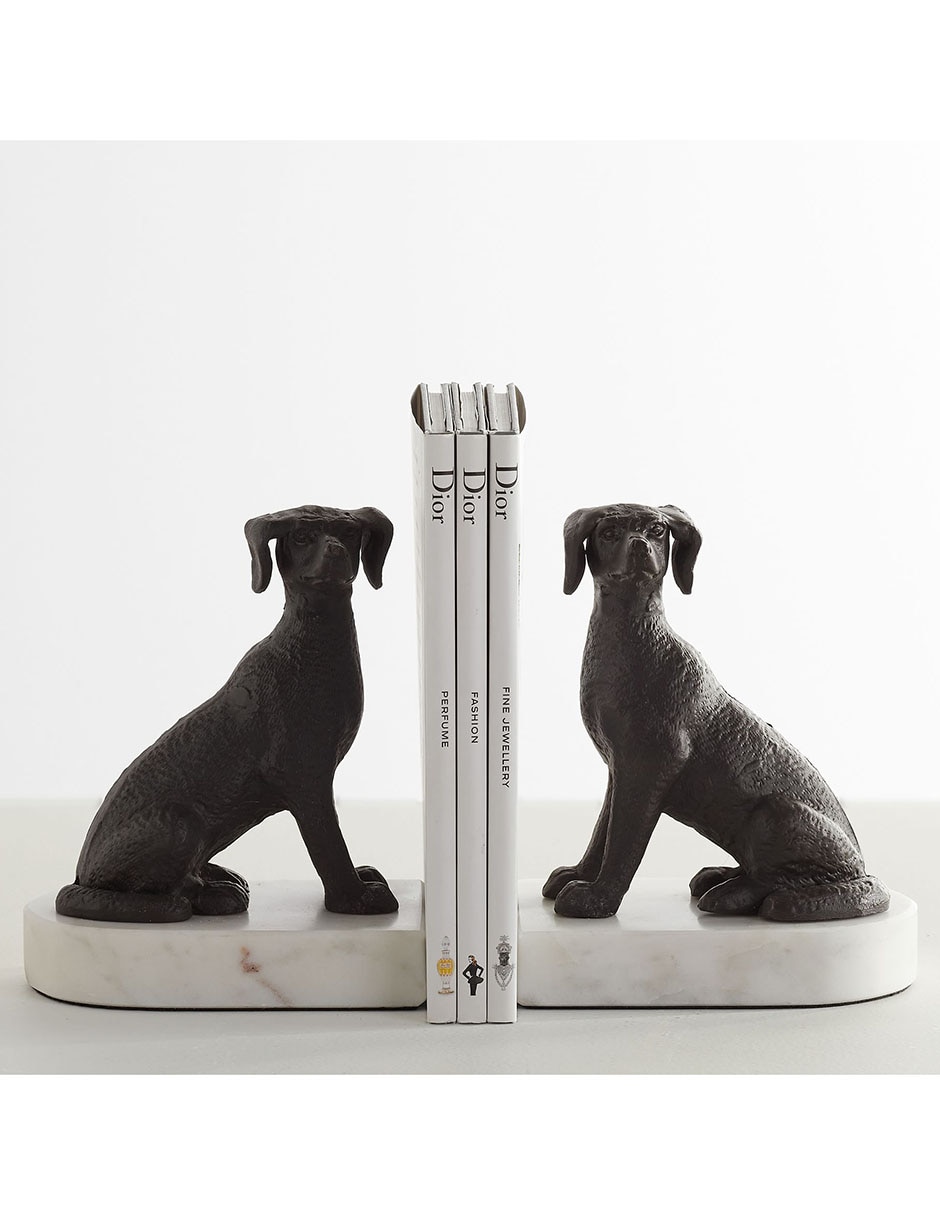Sujetalibro marble dog 8