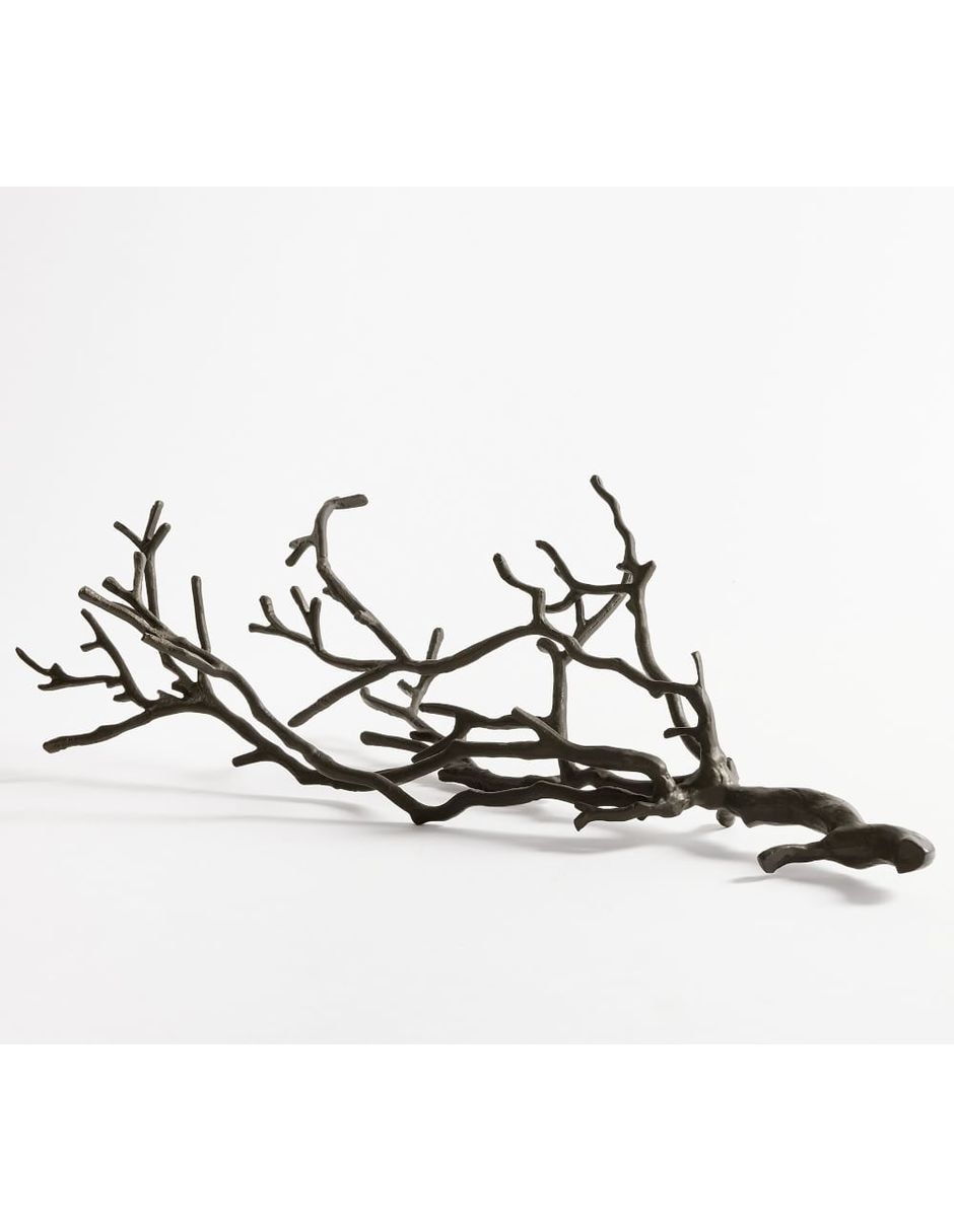 Rama decorativa Cast Bronze Branch