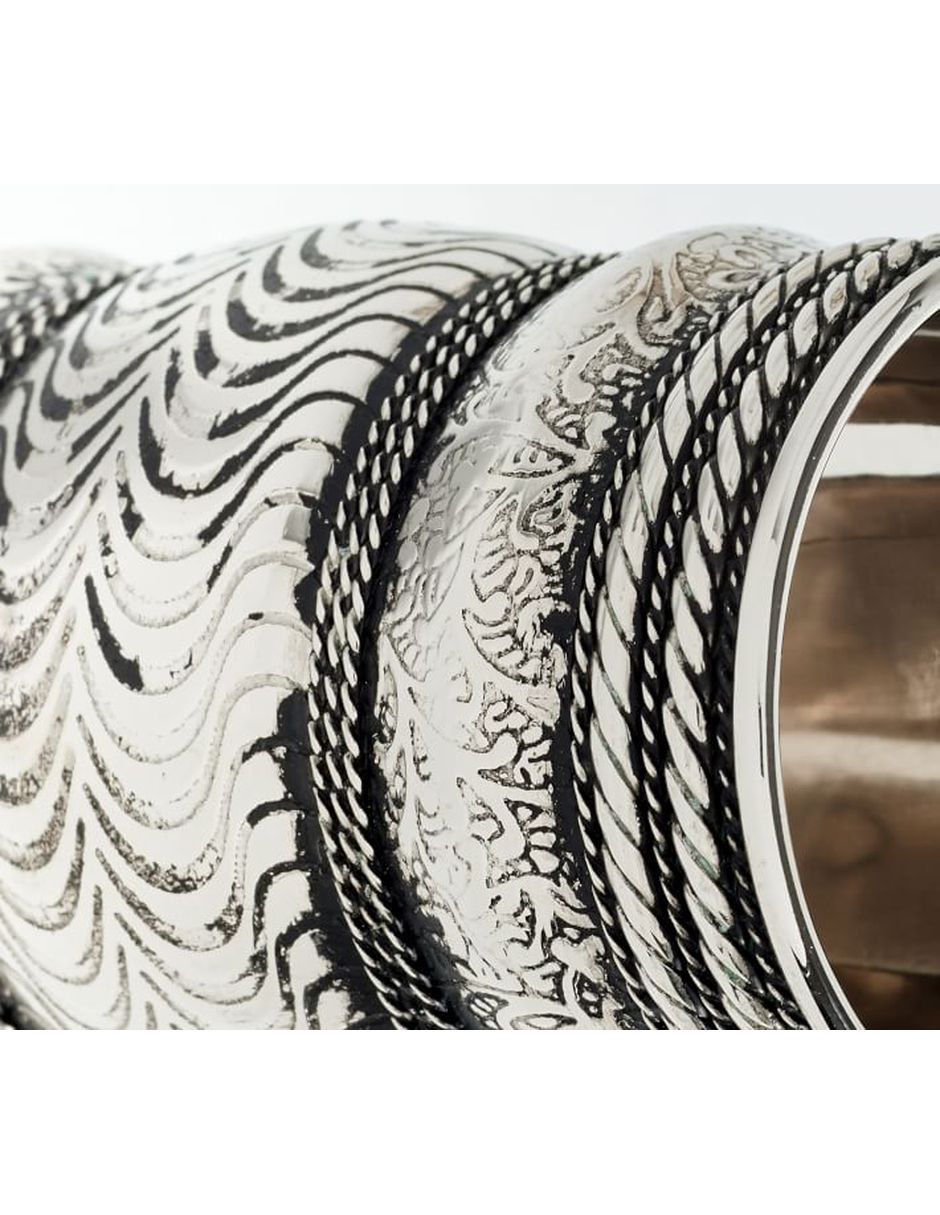 Aro para servilletas Etched Bangle