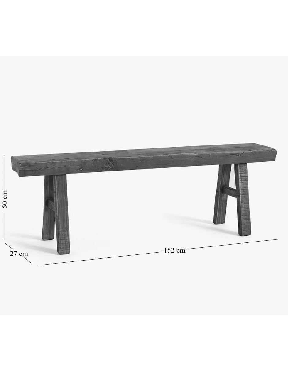 Banca Rustic de madera