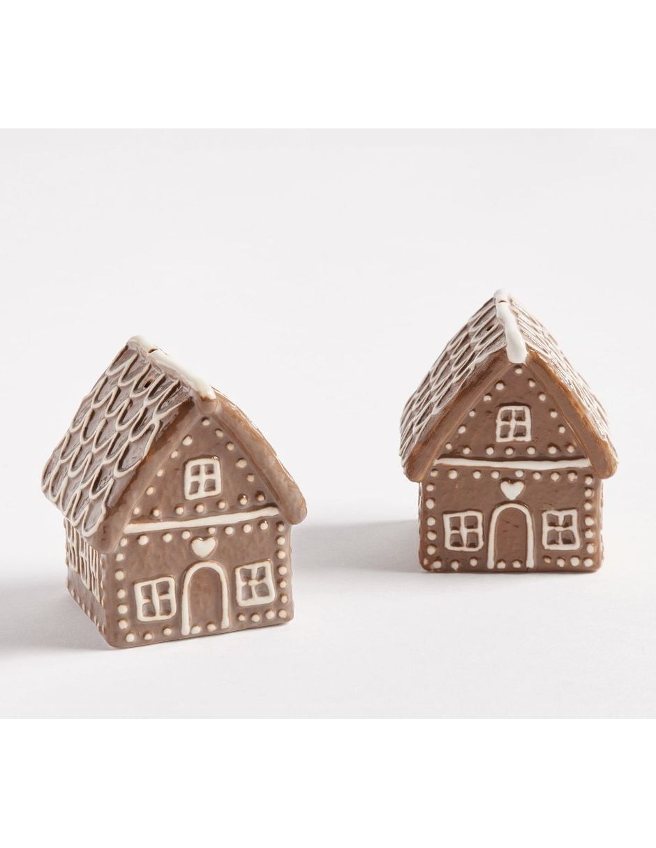 Salero y pimentero Gingerbread House