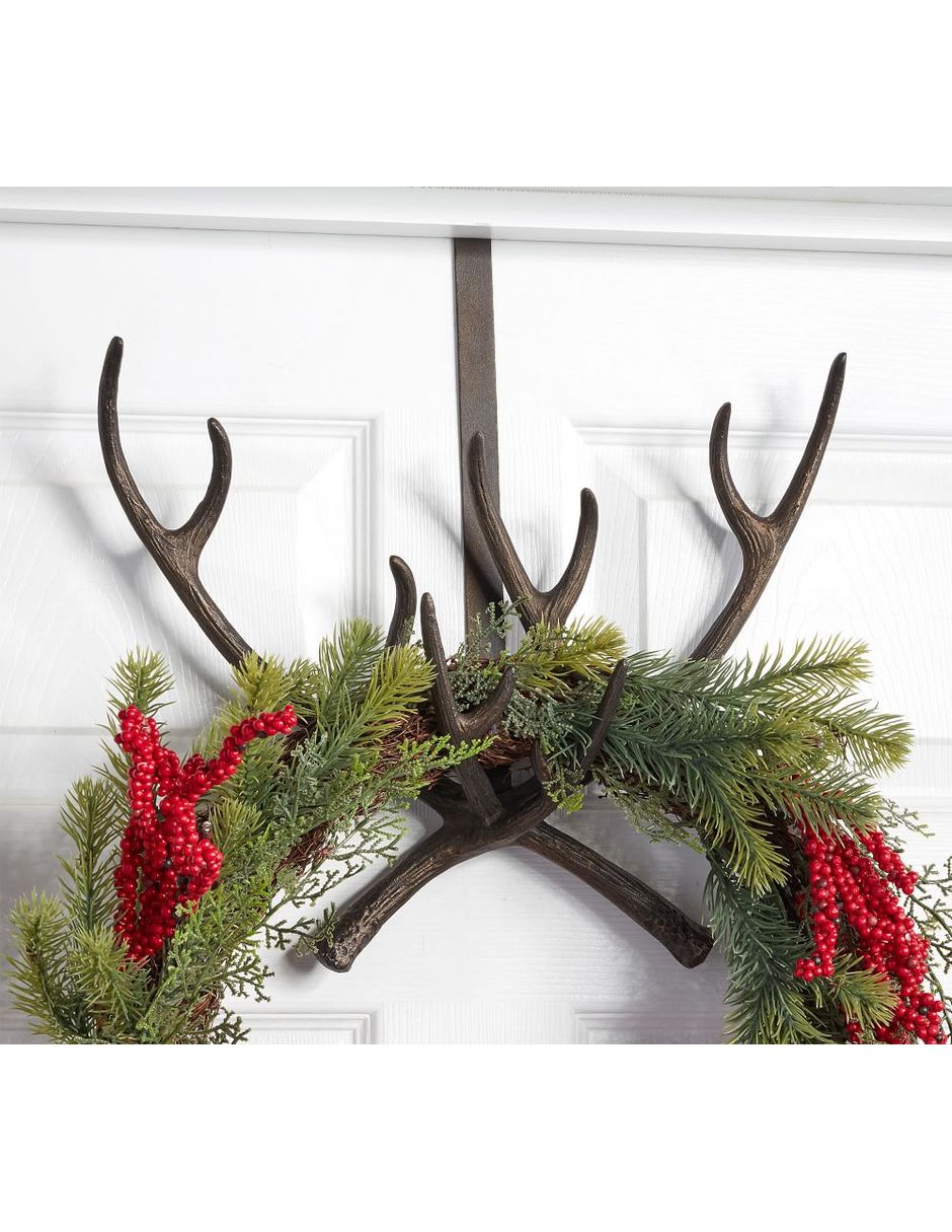 Ganchos Antler Bronze de metal 3