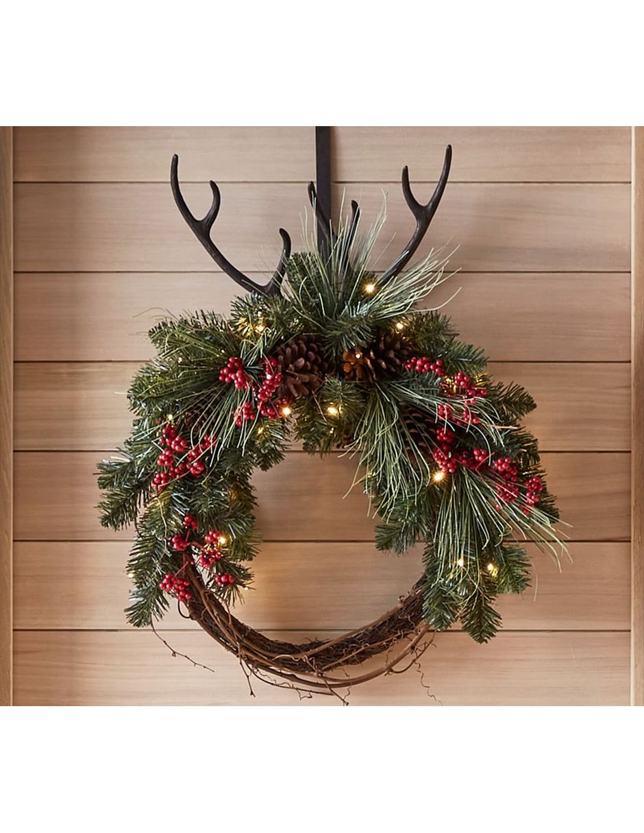 Ganchos Antler Bronze de metal 4