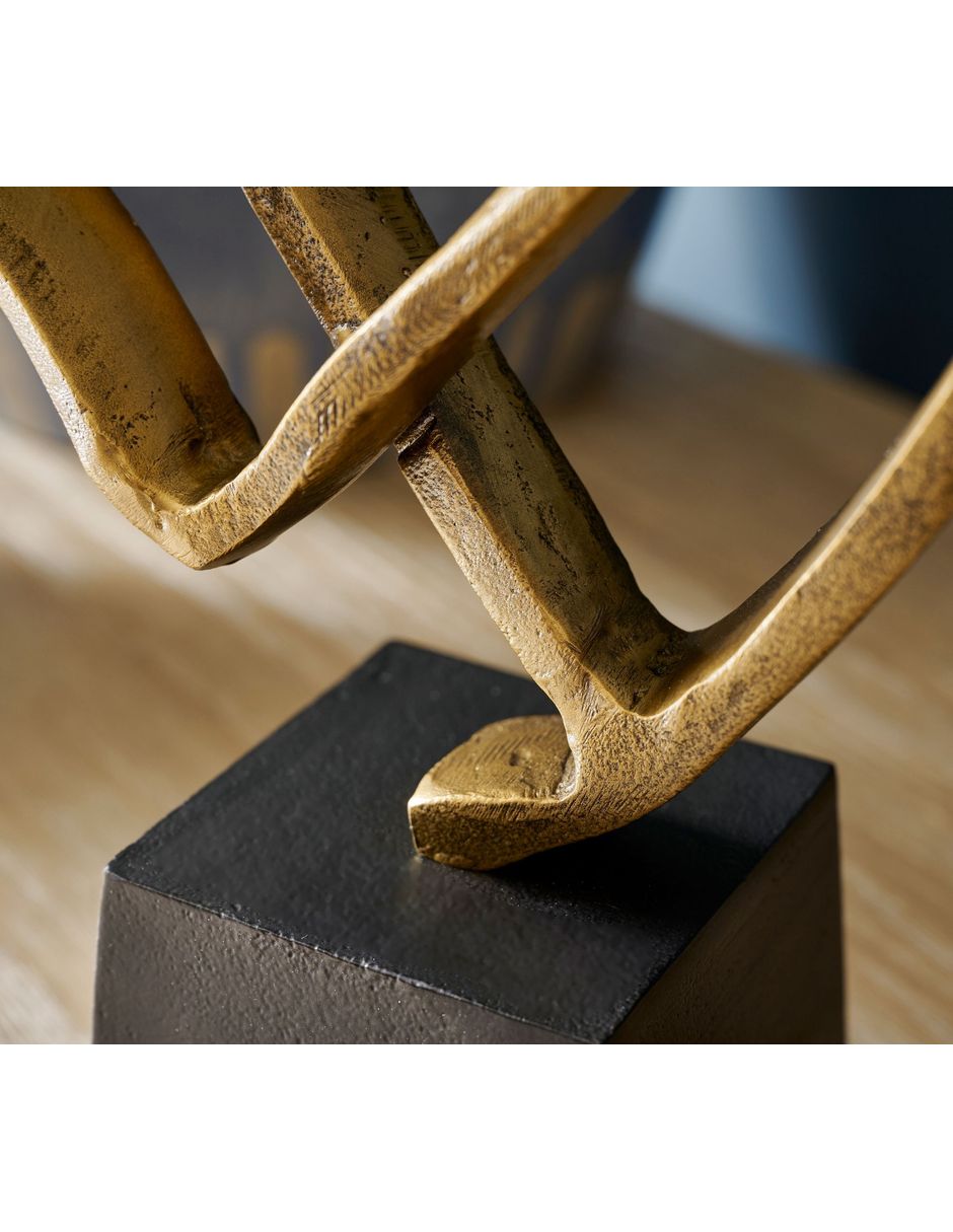 Figura decorativa de no aplica Handcrafted Brass 3