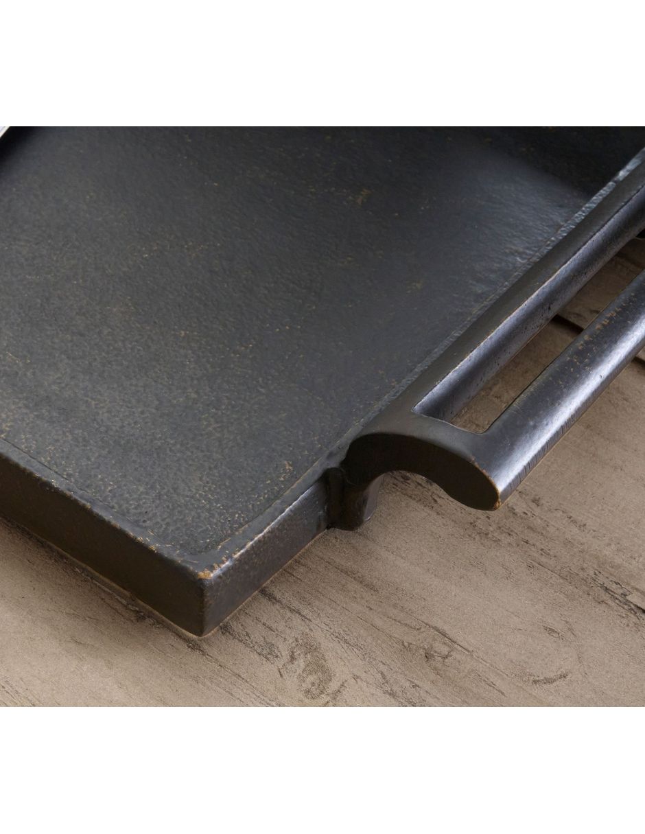 Charola Antiqued de metal
