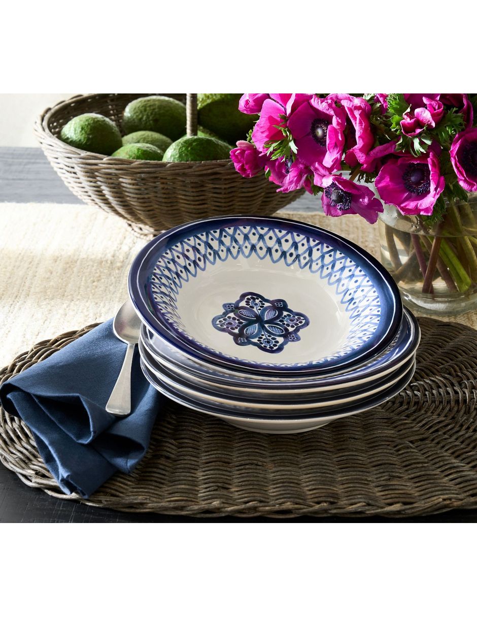 Set bowl Medina Stoneware 4 piezas de cerámica