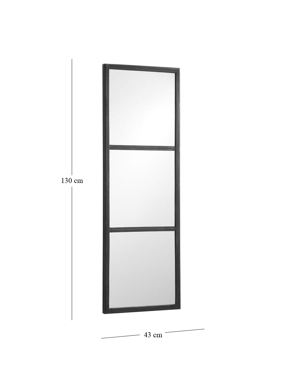 Espejo rectangular Cade Windowpane 4