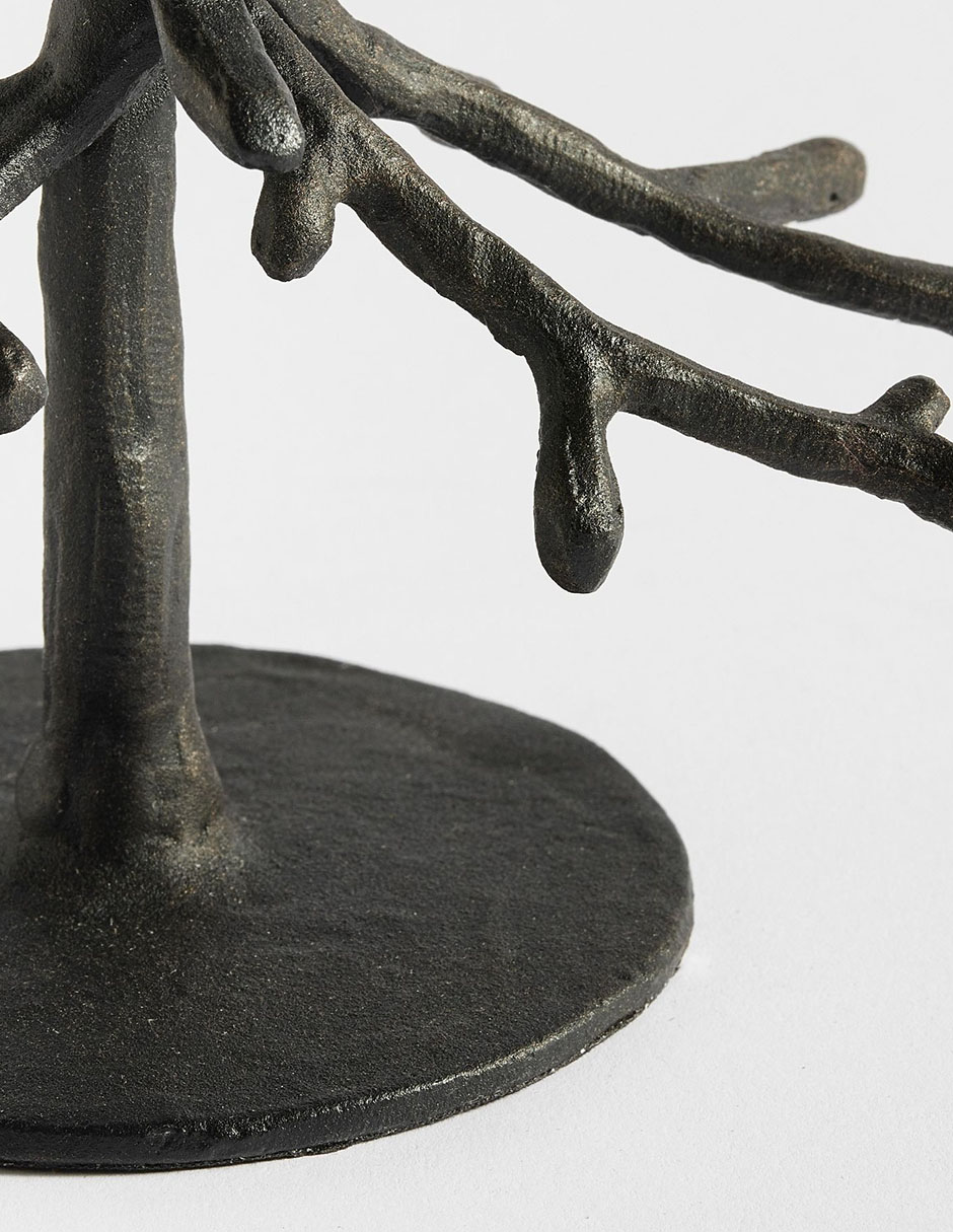 Accesorio decorativo Sculpted bronze tree 5
