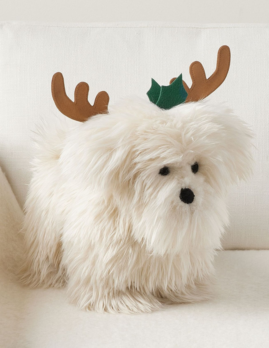 Cojín decorativo luxe faux fur