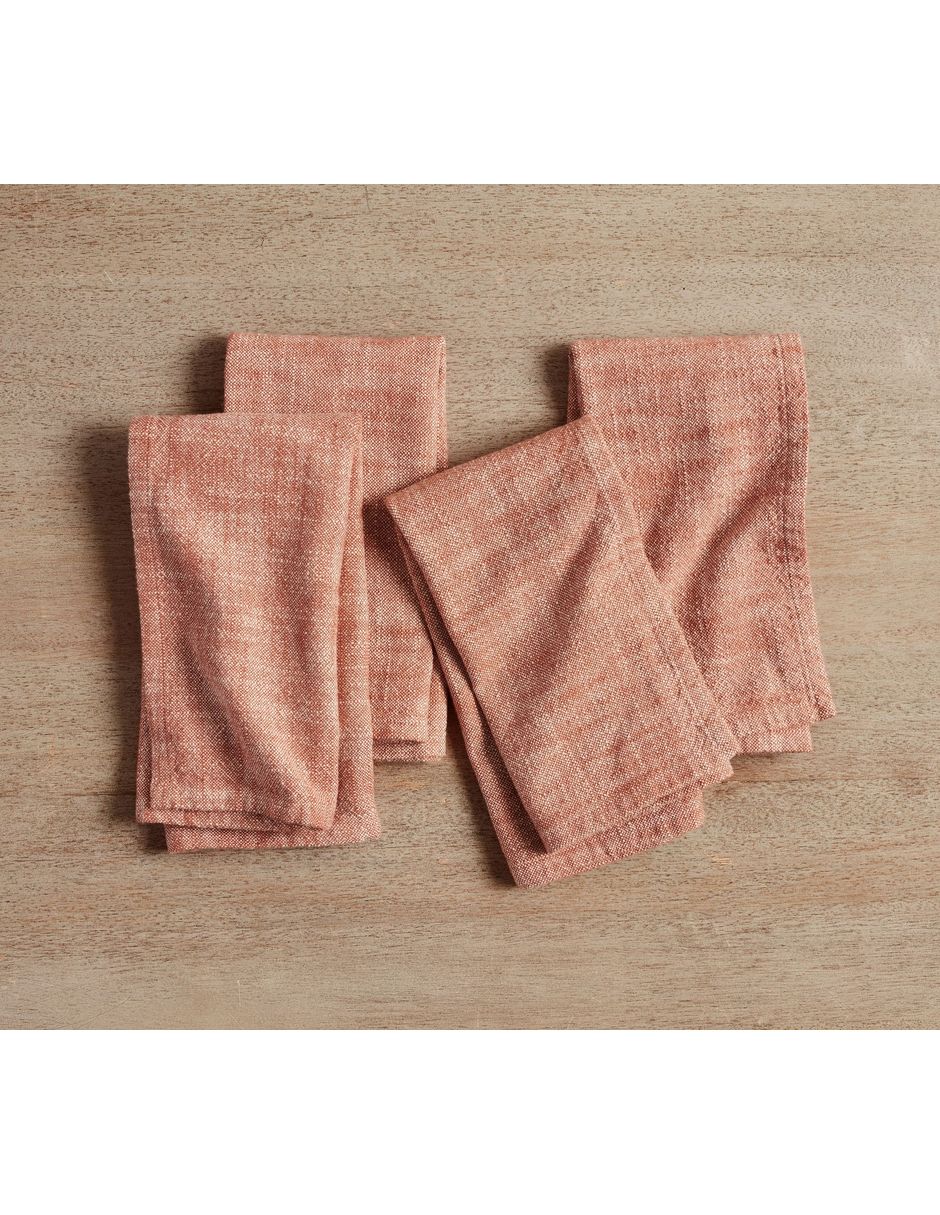 Set servilleta Organic Cotton de algodón 4 piezas Set servilleta Organic Cotton de algodón 4 piezas