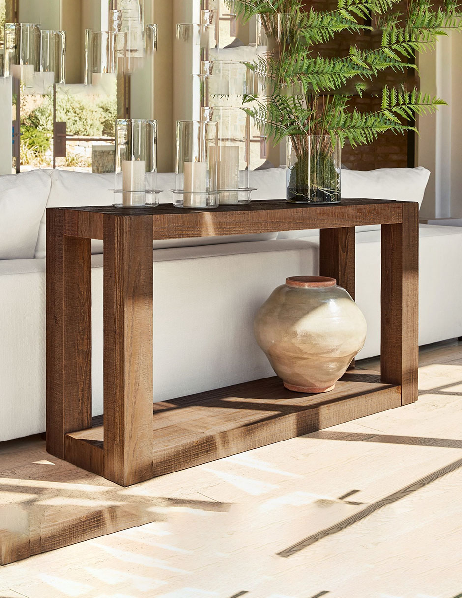 Consola Rockport de madera