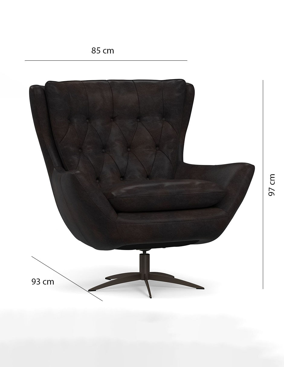 Sillón wells tufted 3