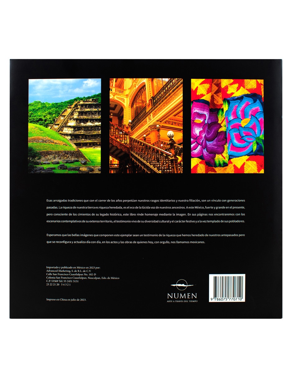 Libro México Espíritu Ancestral de Raynier Claudio Picar/ del Prado