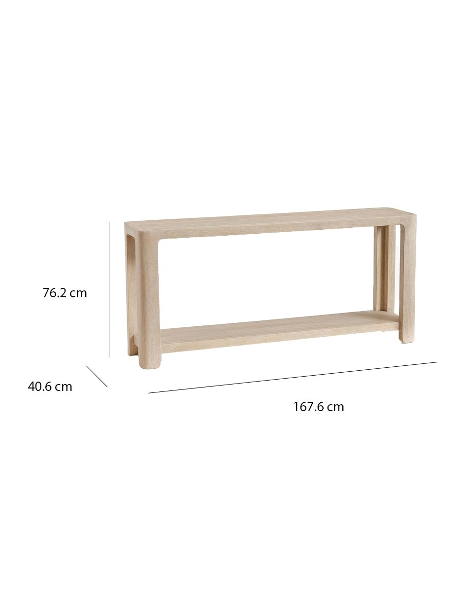 Consola Aptos de madera 10