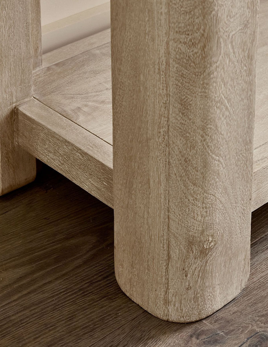 Consola Aptos de madera 8
