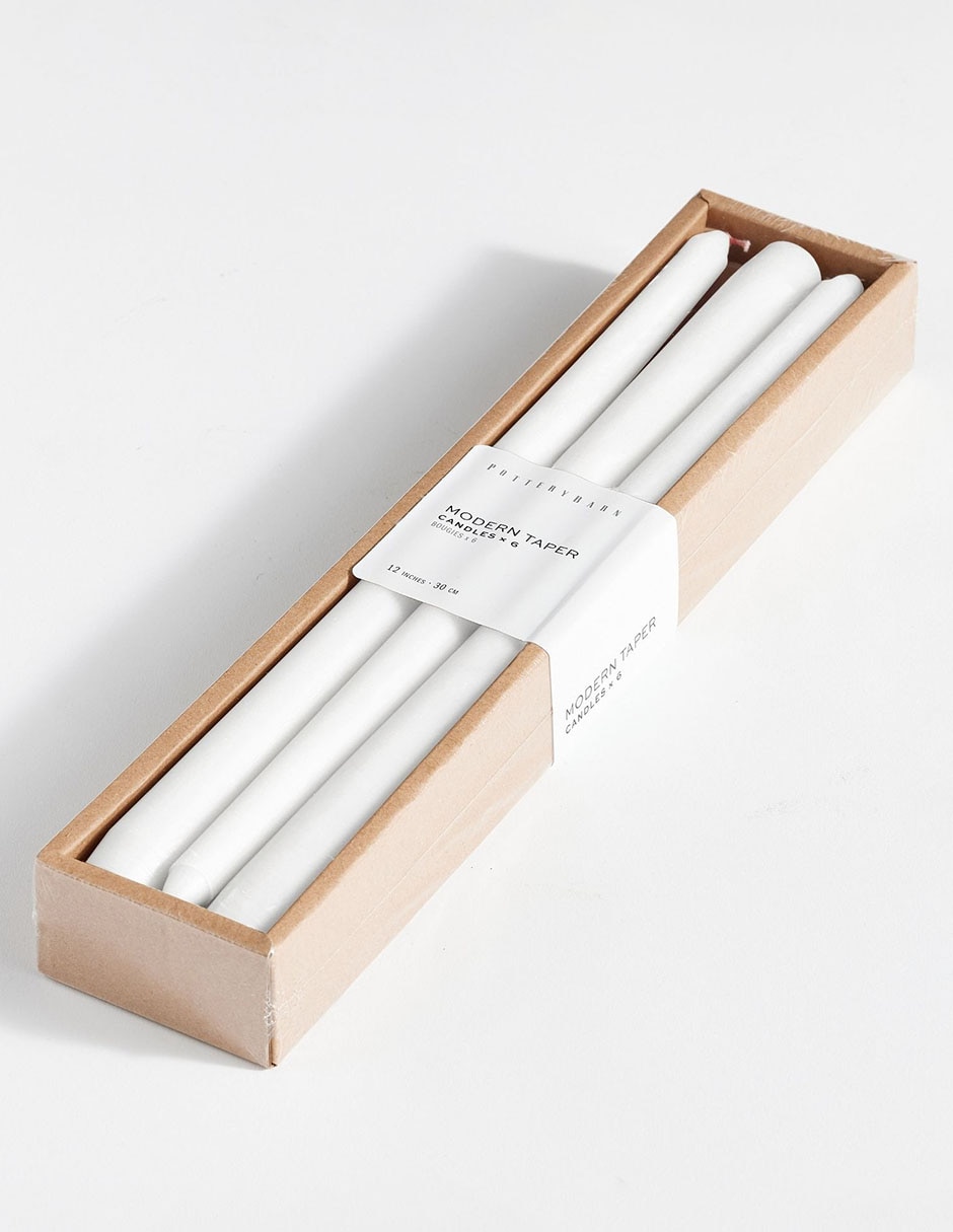 Vela taper Modern Taper 6 piezas 1