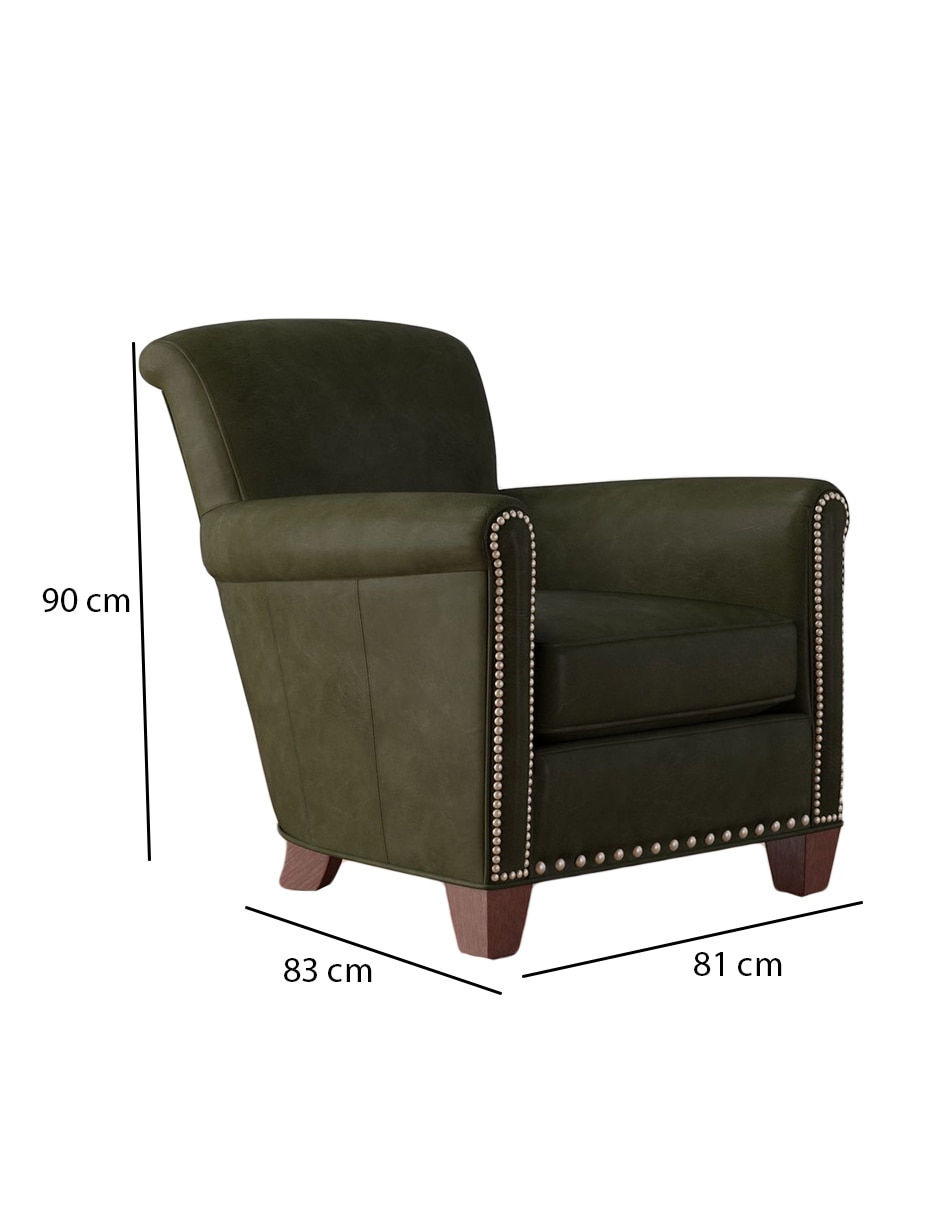 Sillón Irving de piel 3