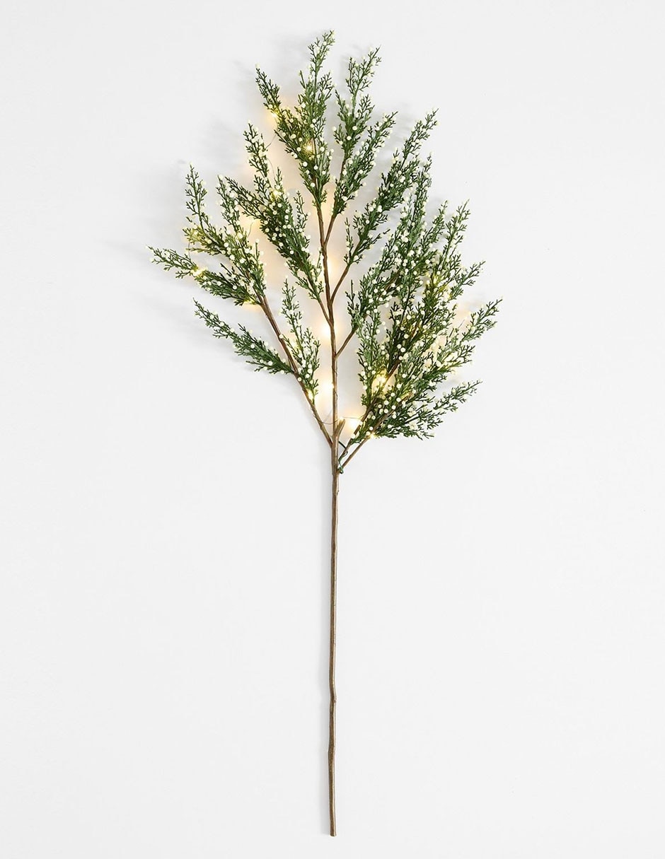 Rama decorativa Cedar Berry Pine Branch