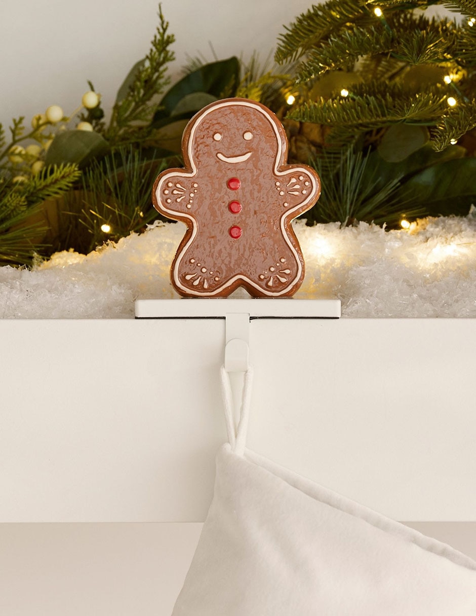 Ornamento navideño forma galleta jengibre 2