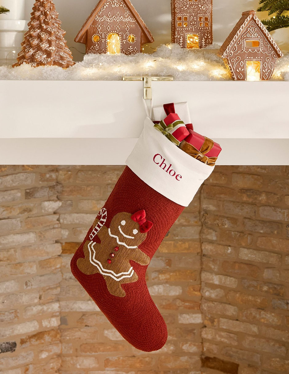 Ornamento navideño crewel estampado 2